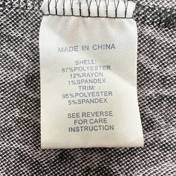 Tyler Böe Tunic Dress Womens XL Pink Background Black Leopard Spots Cowl Neck - Picture 7 of 9